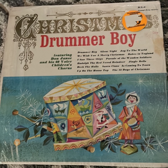 Christmas drummer boy Don Janse and his 60 voice children chorus Record. - Picture 3 of 13